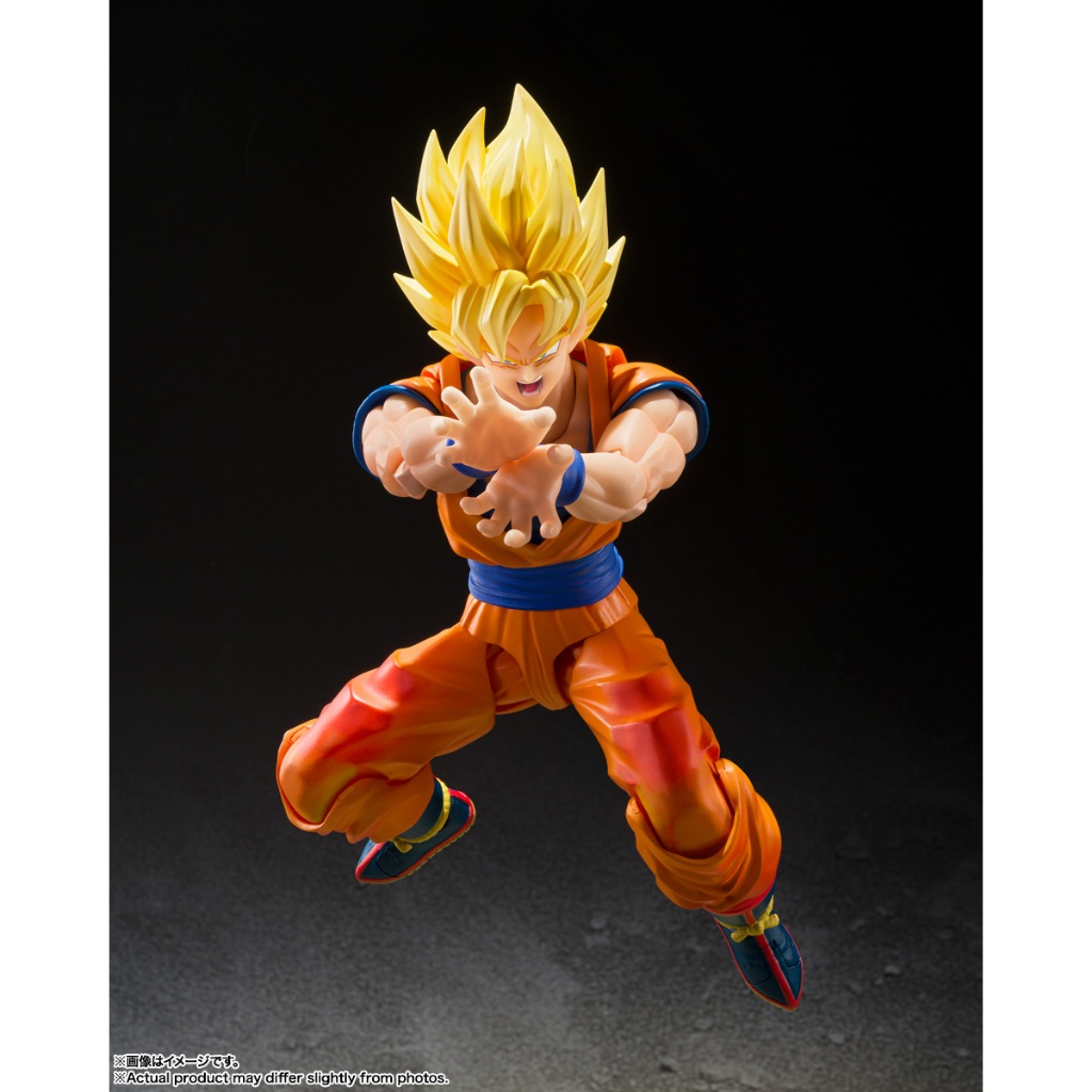 S.H.Figuarts SHF Super Saiyan Son Goku -The Games Begin- (Dragon Ball Z) - รูปที่ 4
