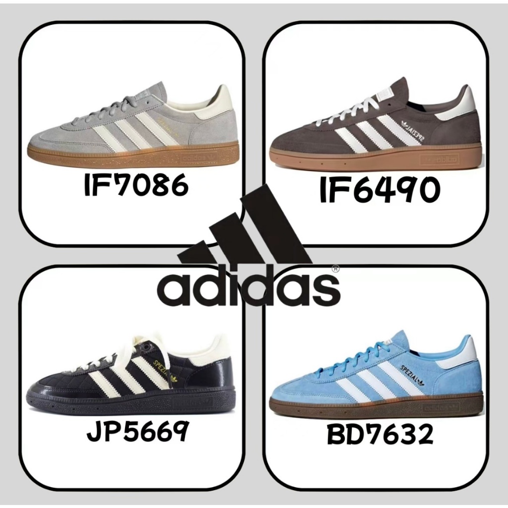 （รับประกันสินค้าแท้ 100 %）adidas originals spezial BD7632 IF6490 IF7086 JP5669 สีดำ สีเทา สีน้ำเงิน