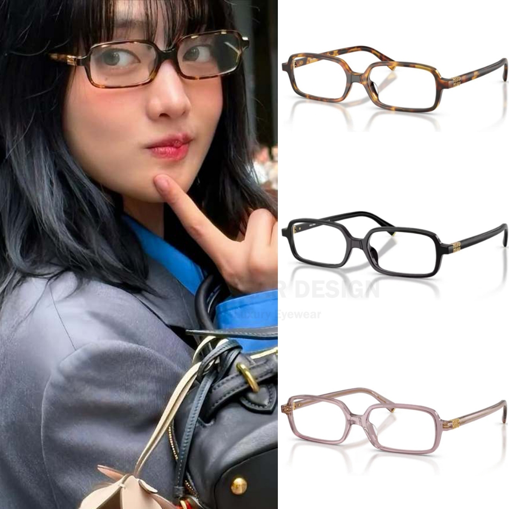 แว่นสายตา MIU MIU REGARD MU01YV ของแท้ 100% พร้อมอุปกรณ์