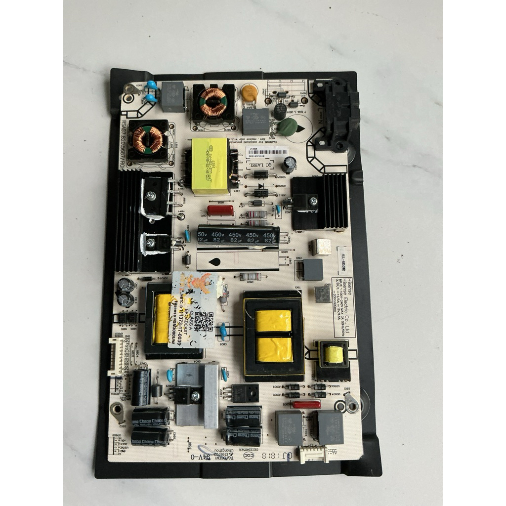 บอร์ดจ่ายไฟทีวี Hisense 43นิ้ว รุ่น43N3000UW เเท้ถอดมือสอง