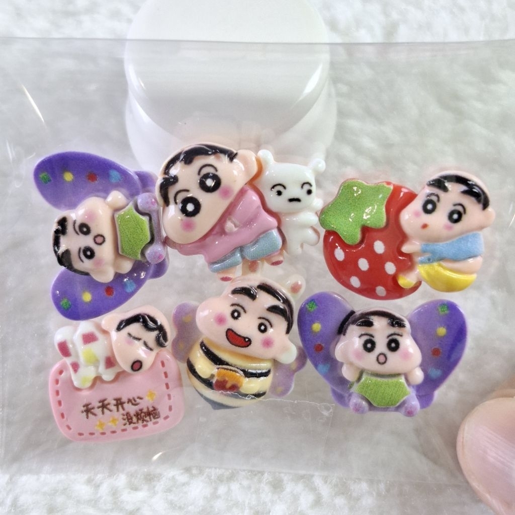 New!! ลายใหม่ถุงละ 15 บาท พร้อมส่งจากไทย! รวมเรซิ่นการ์ตูนประดับ DIY น่ารักๆ หลากหลายแบบ รหัส 15A | หมวดตัวการ์ตูน - รูปที่ 7