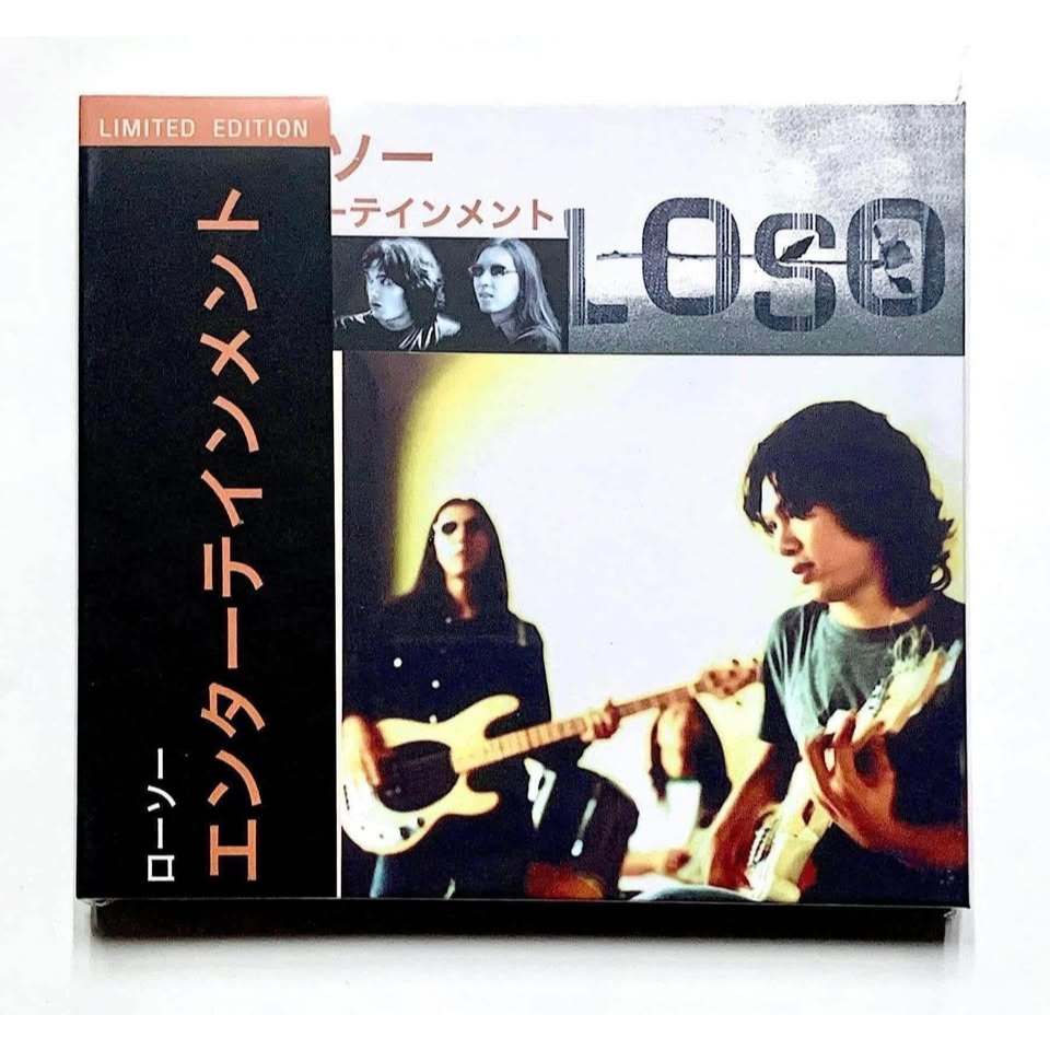 CD #Loso #โลโซ ชุด เอ็นเตอร์เทนเม้นท์ Enterment แผ่นมือ 1 ซีล ปิด ⁃ ผลิตที่ญี่ปุ่น MADE IN JAPAN