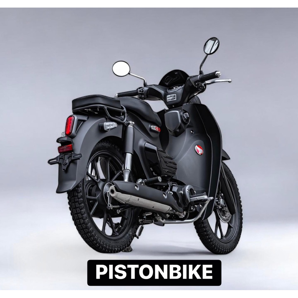 ชุดแต่ง Honda C125 Black Edition by Pistonbike