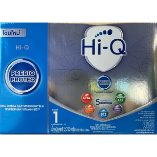 นมผง ไฮคิว พรีไบโอโพรเทก สูตร 1 2750 ก. Hi-Q Prebio ProteQ 1 2750 g ไฮคิวสูตร1