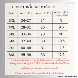 [เซต 5 ตัว] กางเกงในผู้ชายขาสั้น SET N คละสี 5 ตัว - ผ้านิ่ม ใส่สบาย ระบายอากาศดี ไข่ไม่ปลิ้น - เอว 24-48 นิ้ว
