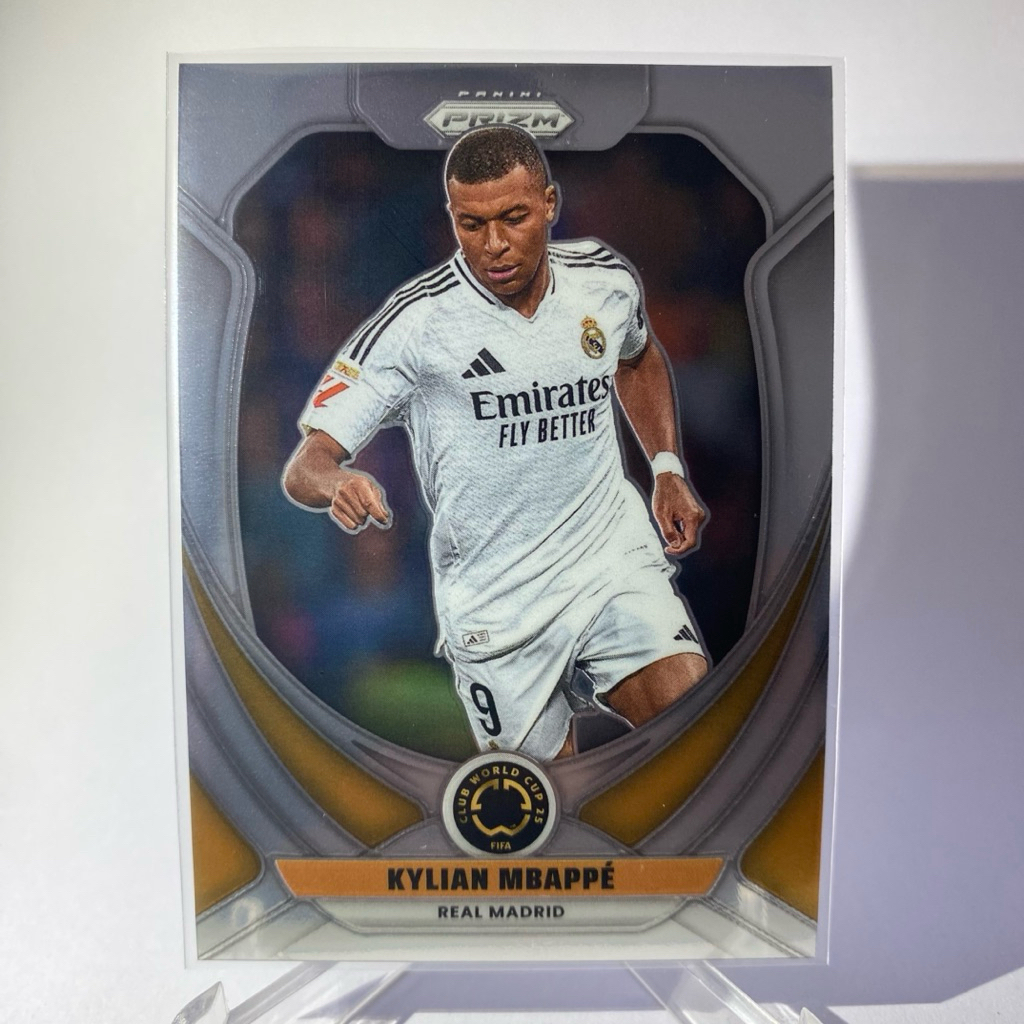 การ์ดนักฟุตบอล KYLIAN MBAPPE, REAL MADRID, PANINI PRIZM 2025