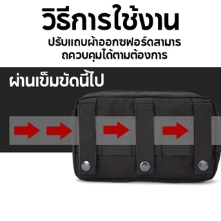 ชุดปฐมพยาบาลแบบพกพา ไนล่อนยุทธวิธี MOLLE ยุทธวิธีถุงแพทย์เก็บอุปกรณ์เสริมเอว กองทัพแฟนยุทธวิธีกระเป๋าแขวน