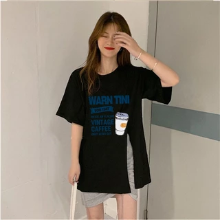 เสื้อยืดแขนสั้นผู้หญิงฤดูร้อนใหม่ oversize เสื้อผ้าสาวอวบไซส์ใหญ่แฟชั่นวัยรุ่นน่ารัก เสื้อโอเวอร์ไซส์เกาหลีลําลองทรงหลวม