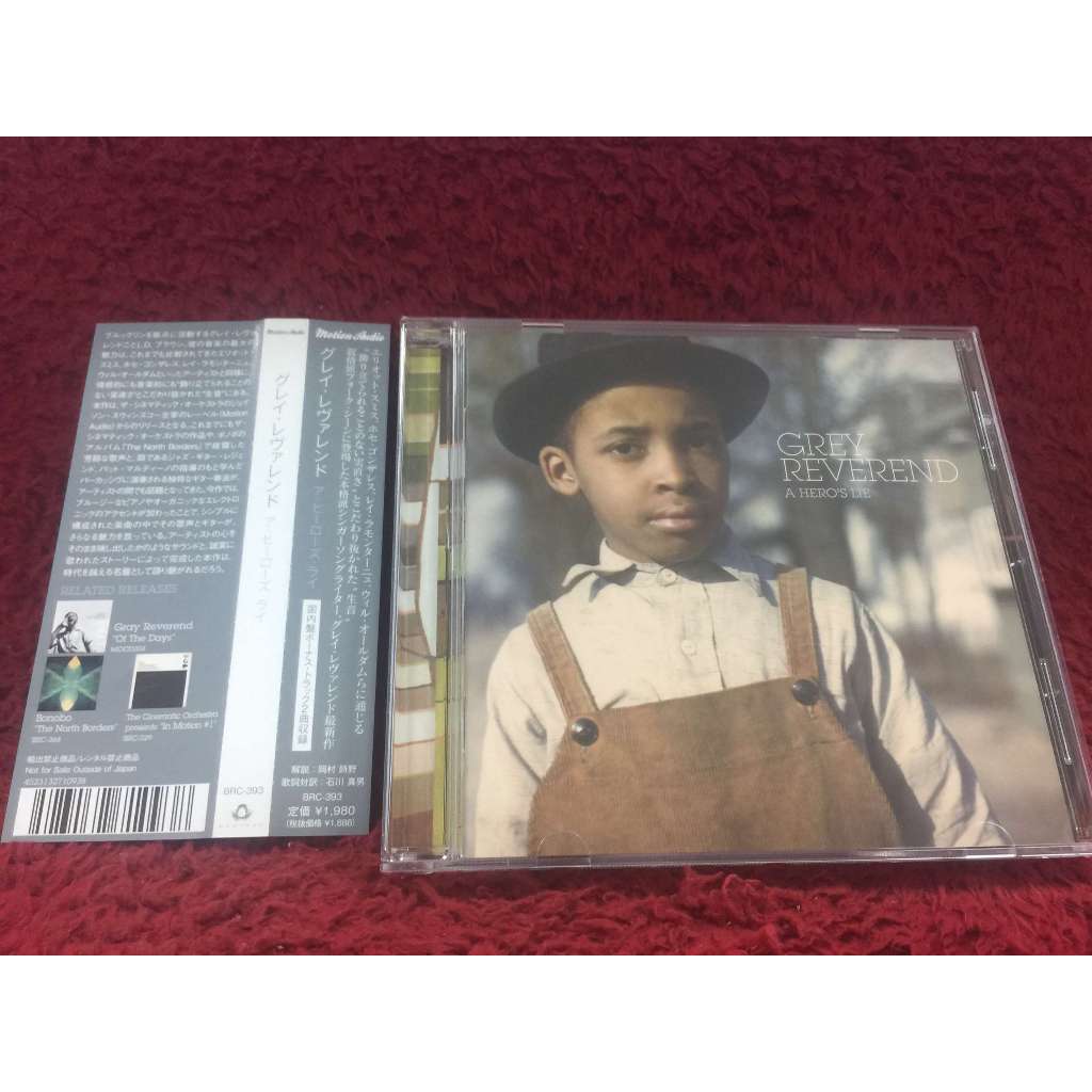 CD Grey Reverend – A Hero's Lie สภาพตามรูปปก ZA151-68