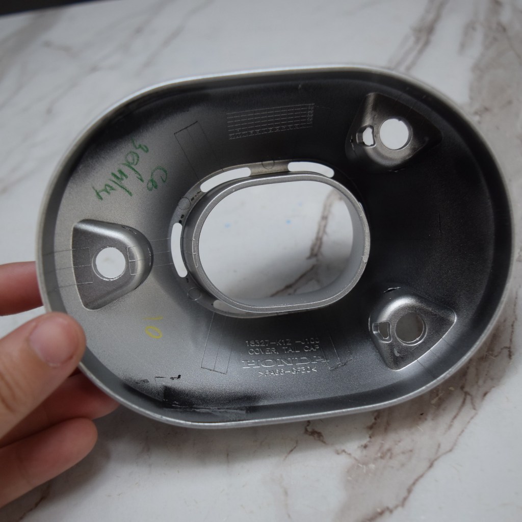 ฝาครอบปลายท่อไอเสีย Pcx160 ปี 2021-2025 แท้ศูนย์ฮอนด้า ราคา/1ชิ้น 18327-K1Z-J10 - รูปที่ 5