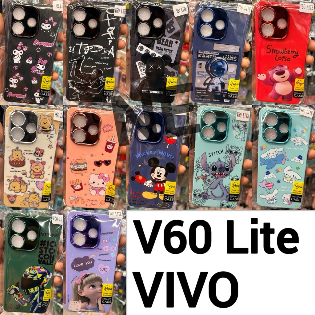 CASE เคส VIVO V60 Lite -   กำมะหยี่ลายการ์ตูน📮✅