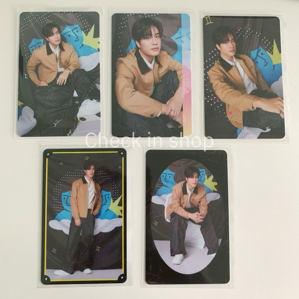 พร้อมส่ง Gmmtv Zodiac Photocard Gemini แยกใบ การ์ดเจมีไนน์