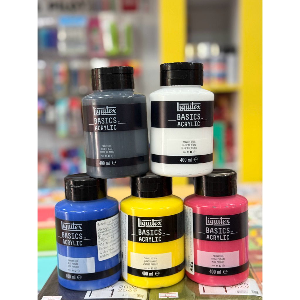 Liquitex สีอะคริลิคเบสิค 400ml.