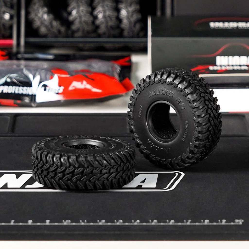 INJORA 1.0" 63x22mm MAVERIX M/T Tires Send From Bangkok 🇹🇭