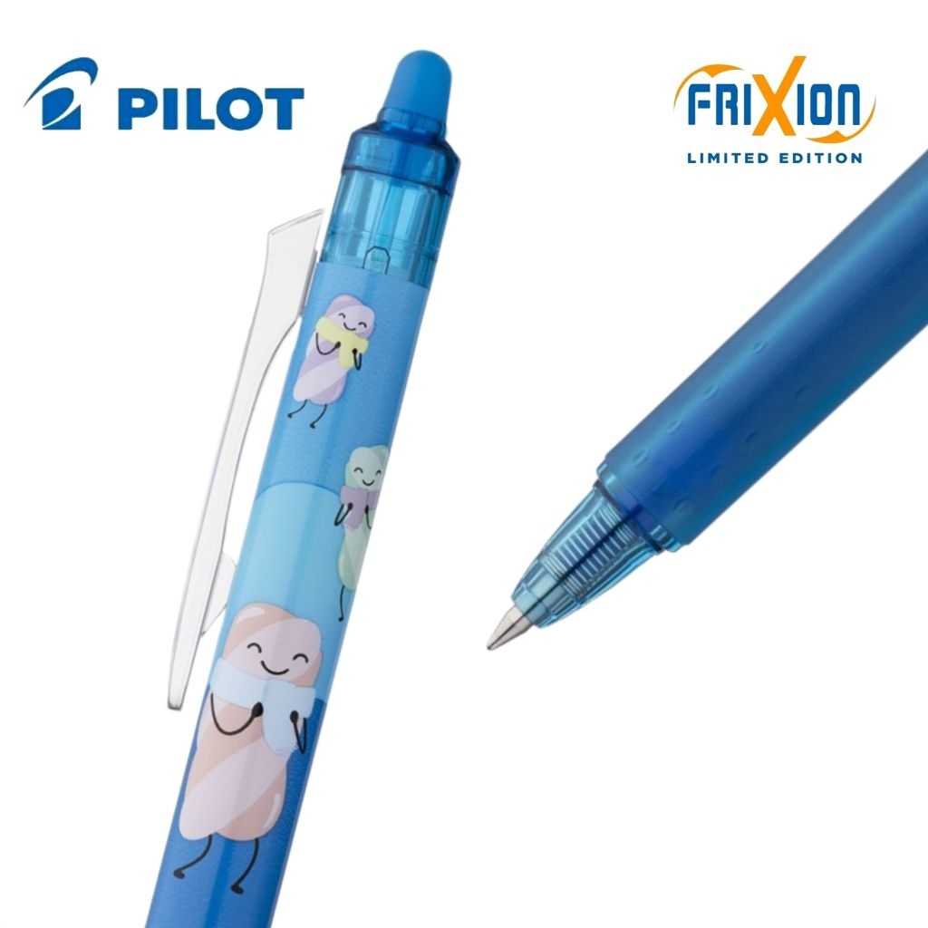 Pilot ปากกาเจลลบได้ FriXion Ball Clicker Sweet Paradise ขนาด 0.7 มม. หมึกน้ำเงิน รุ่นลิมิเต็ด 