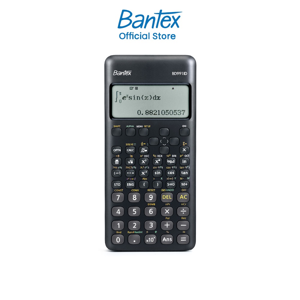 Bantex เครื่องคิดเลข เครื่องคำนวณเลขอัจริยะ 552 ฟังก์ชัน เหมาะกับสำนักงานและโรงเ