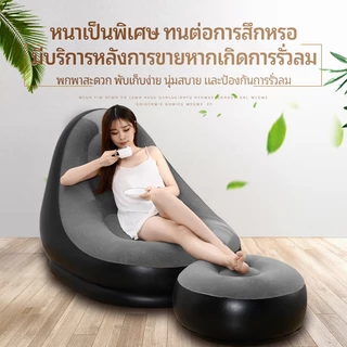 ขนาดบวก ขี้เกียจโซฟาถุงถั่วเดียวเสื่อทาทามิห้องนอนระเบียงเก้าอี้เลานจ์เตียงโซฟาขนาดเล็กพับพองชัย