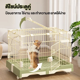 กรงแมว กรงแมวขนาดใหญ่ กรงแมวราคาถูก กรงสุนัข กรงกระต่าย พื้นที่หลายระดับ กรงสัตว์เลี้ยง ถอดออกได้