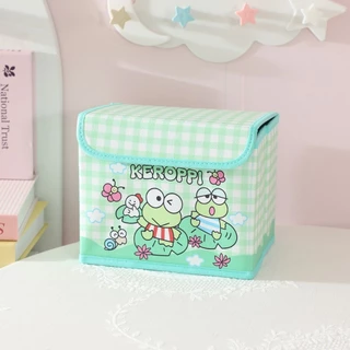 กล่องเก็บของ กล่องใส่ของ หนังPU กล่องอเนกประสงค์ใส่ของ ส่งจากไทย!! ขนาดเล็ก แบบพับเก็บได้ ลายการ์ตูนน่ารัก กว่า10ลาย