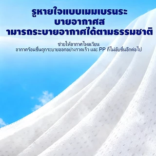 BBcool ผ้าอ้อมเด็ก M-3XL 50 ชิ้น ใช้ได้ทั้งกลางวันและกลางคืน มีความระบายอากาศดี ผ้านุ่ม ราคาประหยัดมาก