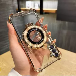 เคสสำหรับ Samsung A17 A18 A27 A16 A57 A37 A55 A36 A56 S26FE S24FE S25FE A02S A13 A23 A15 A05S A04S กระกันแทกตั้งได้ E2