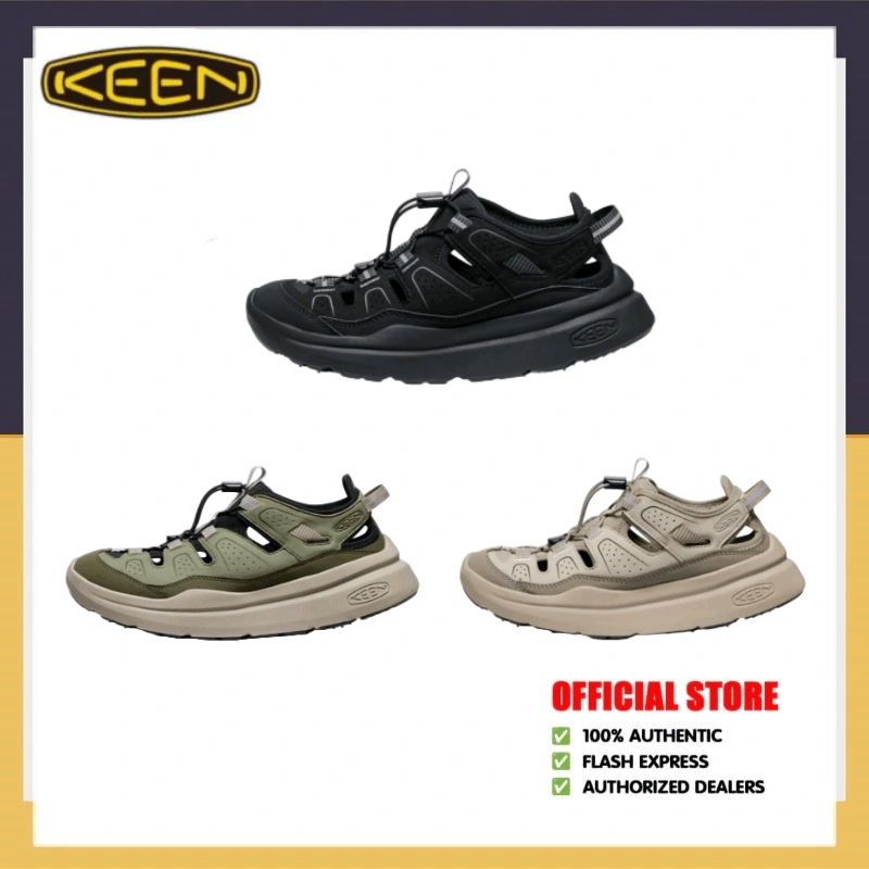 ✅ผลิตภัณฑ์แท้100%✅KEEN WK450 SANDALรองเท้าแตะป้องกันการลื่นและทนต่อการสึกหรอกลางแจ้งที่ทันสมัย