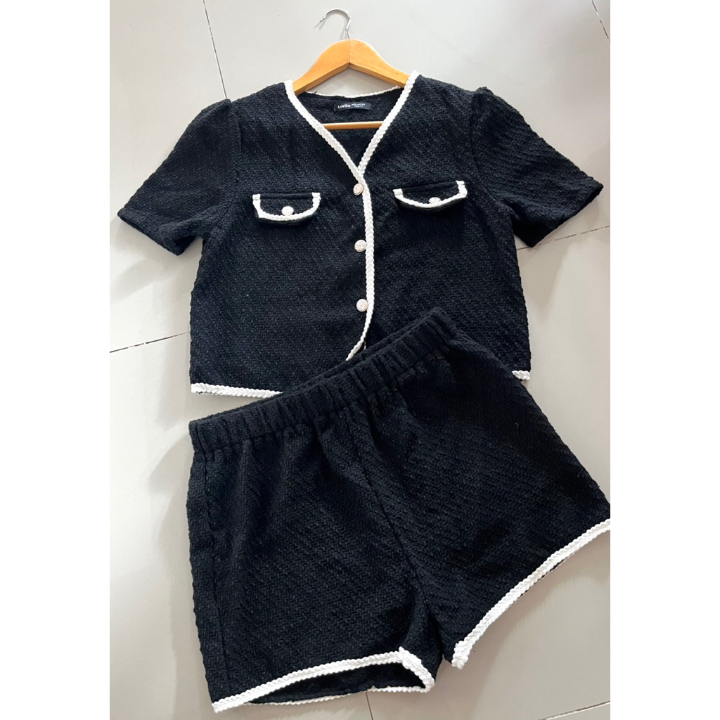 ชุดเซตผ้าทวิตมือสอง Lovito sz.XL