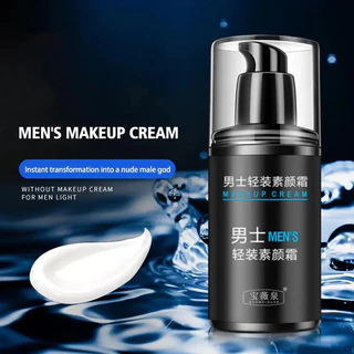 1 แถม 1ครีมทาหน้าสำหรับผู้ชาย 50g กระจ่างใสและปกปิด สีธรรมชาติ กันน้ำและกันเหงื่อ ผิว ผิวหน้า ความชุ่มชื้น บำรุง【COD】
