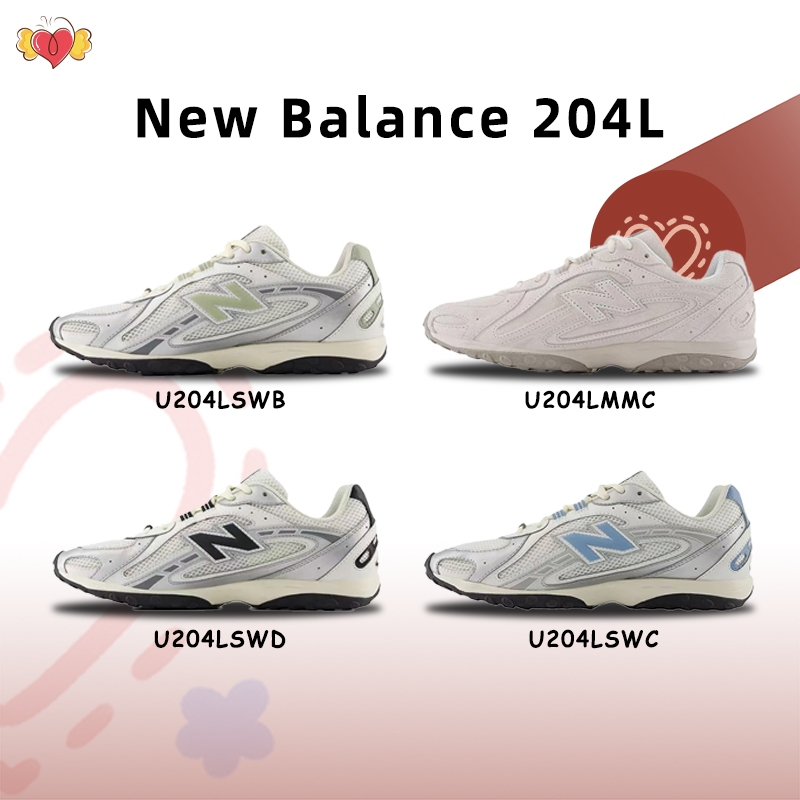 (รับหิ้วของจากเกาหลี ) ⚡ของแท้ 💯⚡ New Balance 204L รองเท้ากีฬา NB 204L แฟชั่นกระแสนิยม U204LSWB/U204