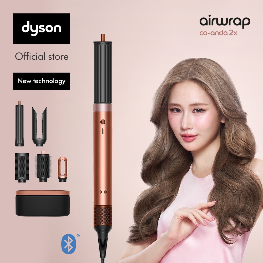 [New] Dyson Airwrap Co-anda2x ™ multi-styler and dryer (Amber silk) อุปกรณ์จัดแต่งทรงผม ไดสัน