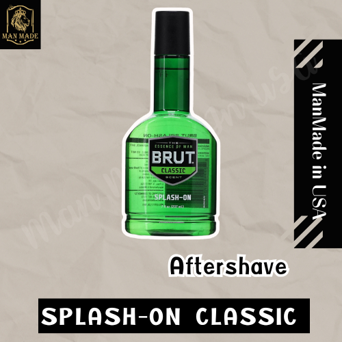 (พร้อมส่ง) Brut Splash-on Classic Aftershave Fragrance 🔥 ของแท้จาก USA 🇺🇸