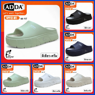 ADDA Pillow Foam รองเท้าแตะ ลำลอง แบบสวม สำหรับผู้หญิง รุ่น 5PF12-W1