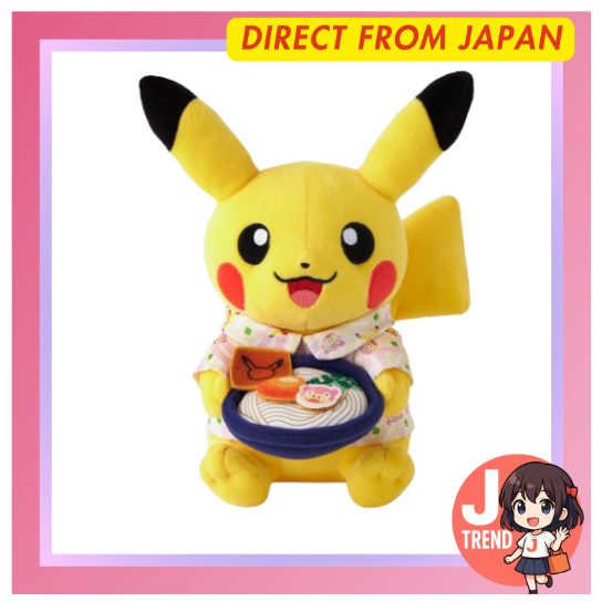 [ของใหม่] โคลาโบ ตุ๊กตาอูด้งปิกาจู จาก Pokémon Center Kagawa [ส่งตรงจากญี่ปุ่น]