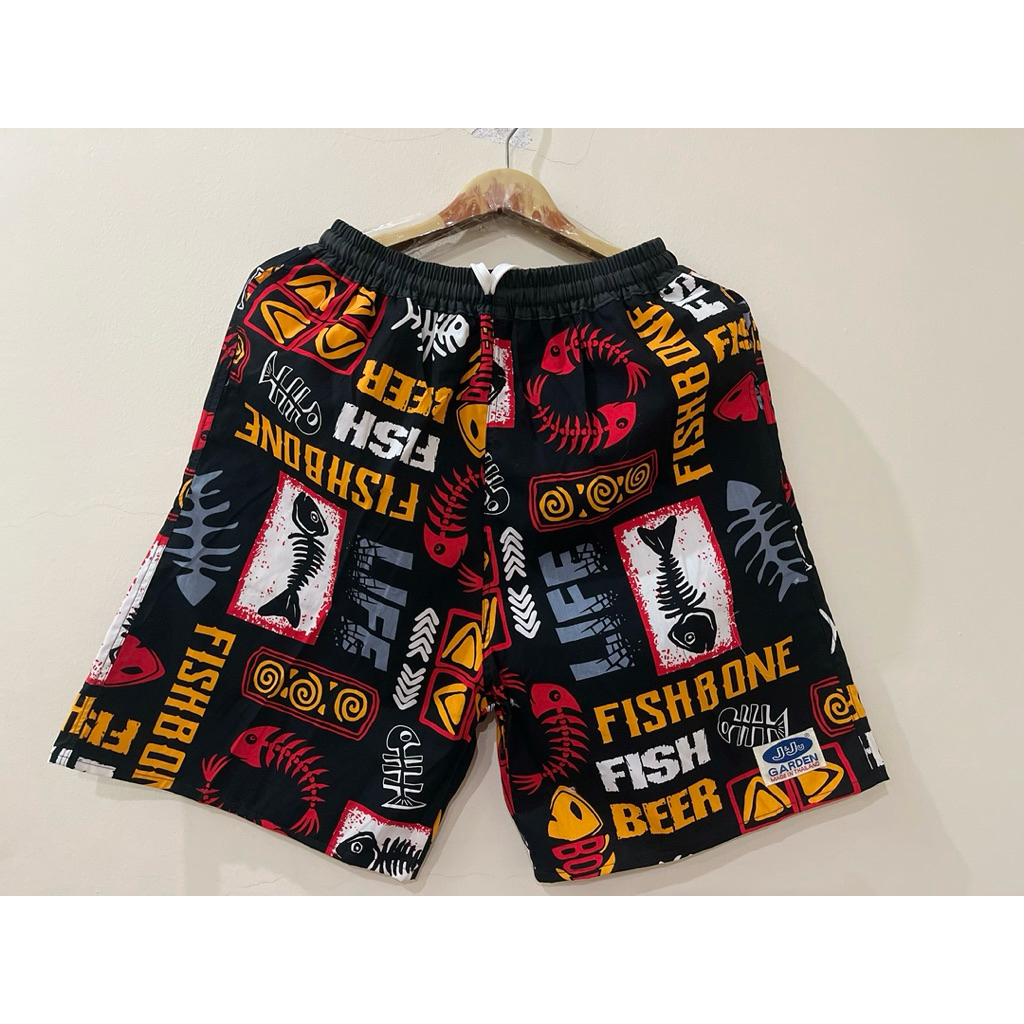 กางเกงเจเจแท้💯%ขาสั้น FISH BEER ศิลป์มาใหม่ครบไซร์ 💢M L XL💢