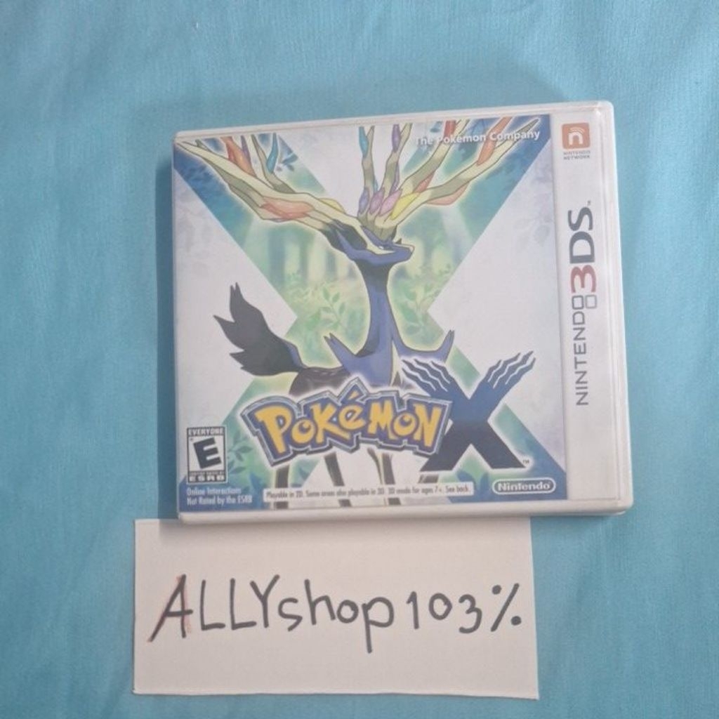 pokémon x (3ds) มือสอง
