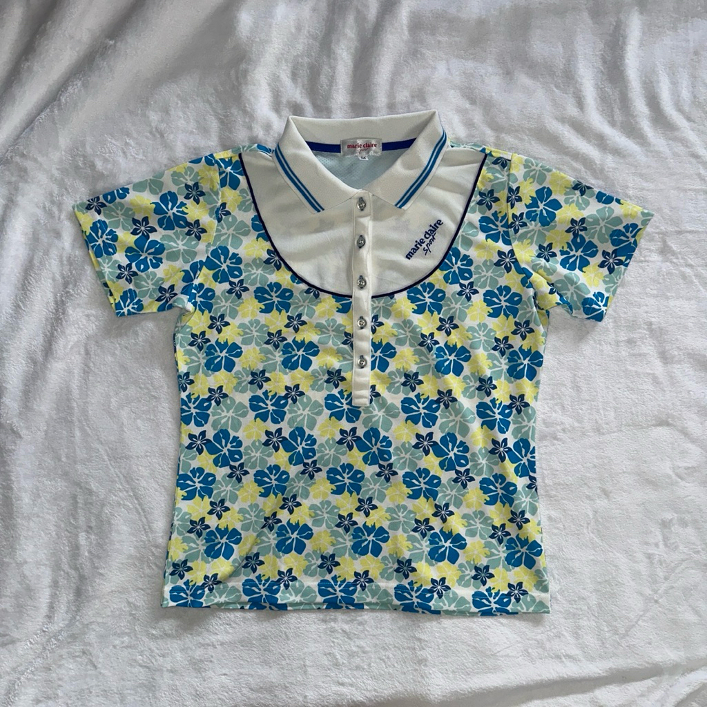 เสื้อ marie claire sport เข้ารูป เสื้อกีฬา เสื้อกอล์ฟ