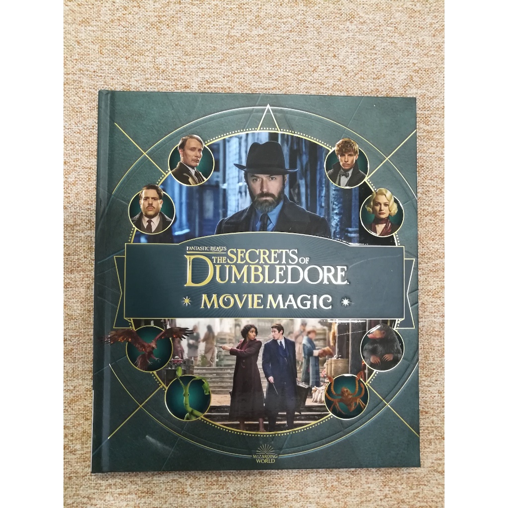 Fantastic Beasts : The secrets of Dumbledore Movie Magic (ภาษาอังกฤษ) ปกแข็ง ของใหม่ (A5)