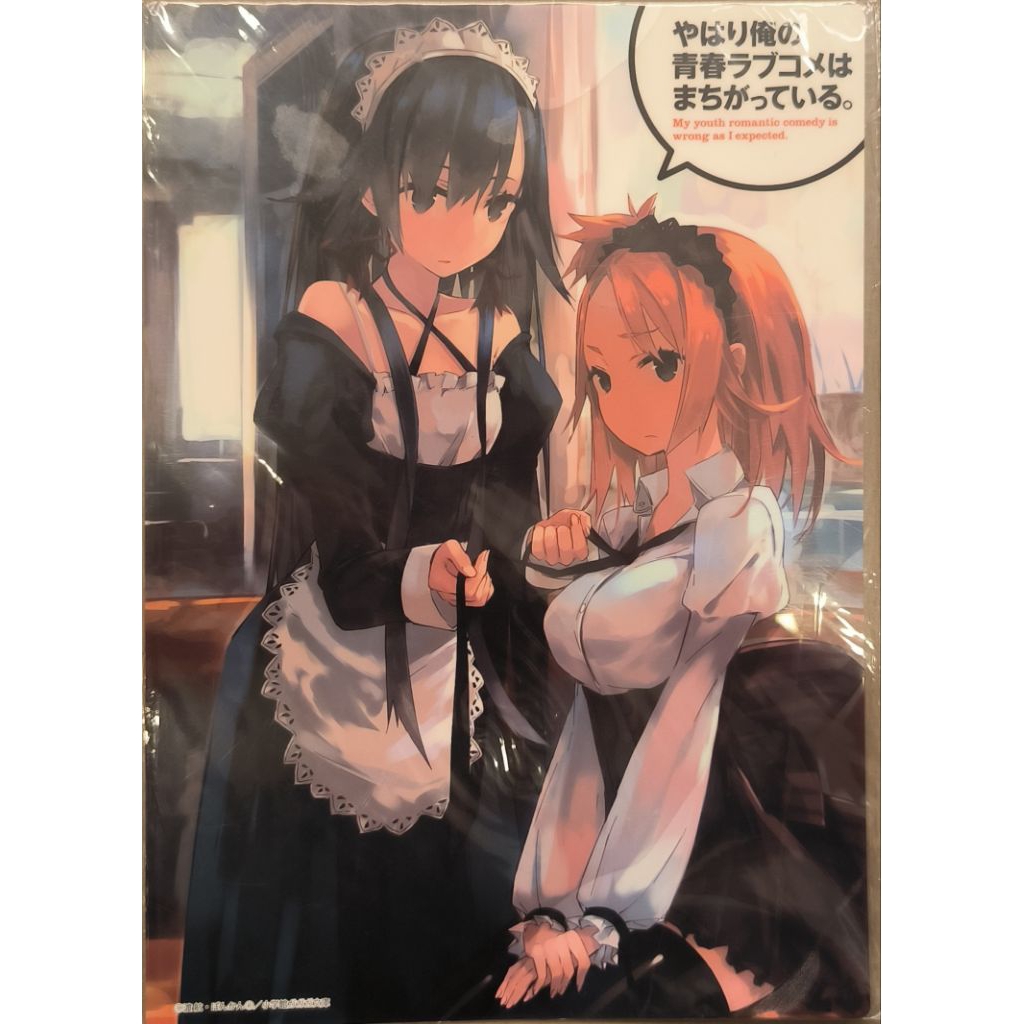 แผ่นพลาสติกจากเรื่อง กะแล้วชีวิตรักวัยรุ่นของผมมันต้องไม่สดใสเลยซักนิด My Youth Romantic Comedy แท้🇯