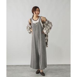 GLOBAL WORK เสื้อเอี๊ยมผู้หญิง เย็นสบายผิว ปรับความยาวเสื้อไ…