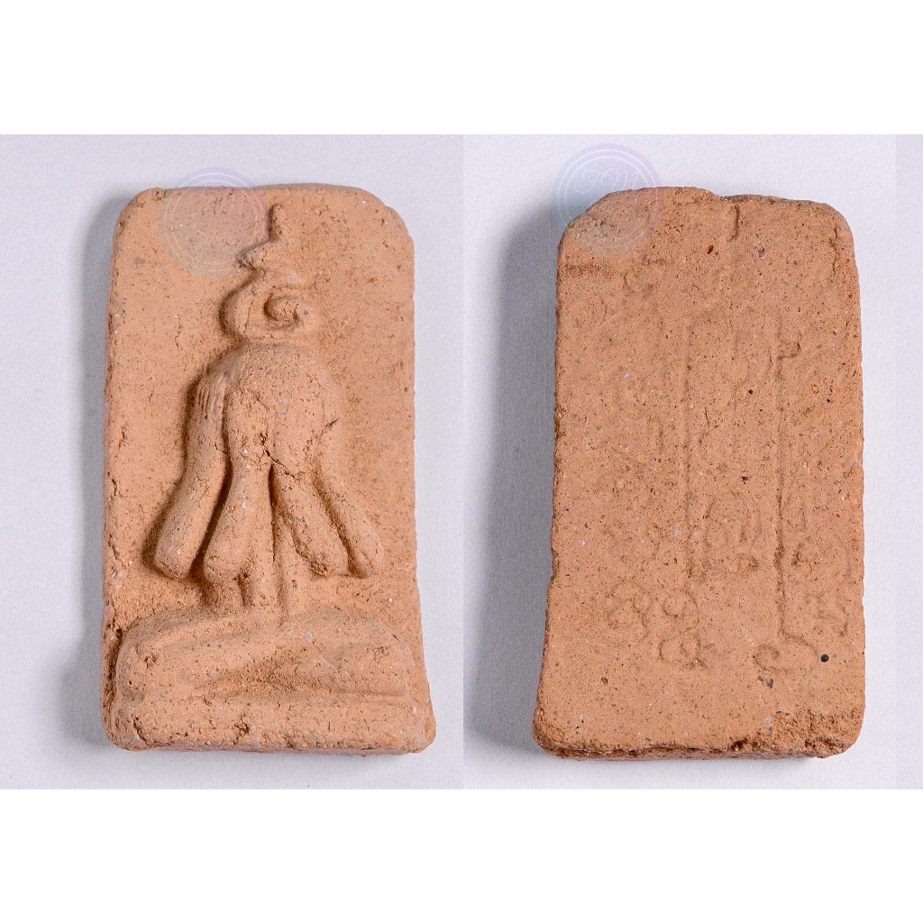 พระผงพรายสมุทร พิมพ์ปิดตา เข่าเกิน  หลวงพ่อเจิม วัดหอยราก  ปี 2499