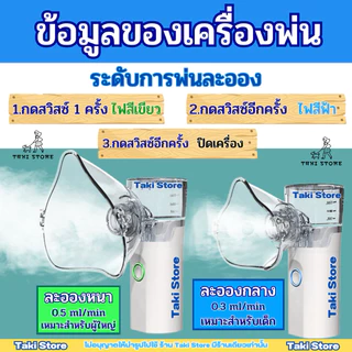 ⚡️รุ่นอัพเกรดใหม่ 🔅มีจอดิจิตอล LED เครื่องพ่นละอองยา เครื่องพ่นยาสุนัข ออกซิเจนแบบพกพา Mesh Nebulizer มีทั้ง 2 ระบบ ‼️