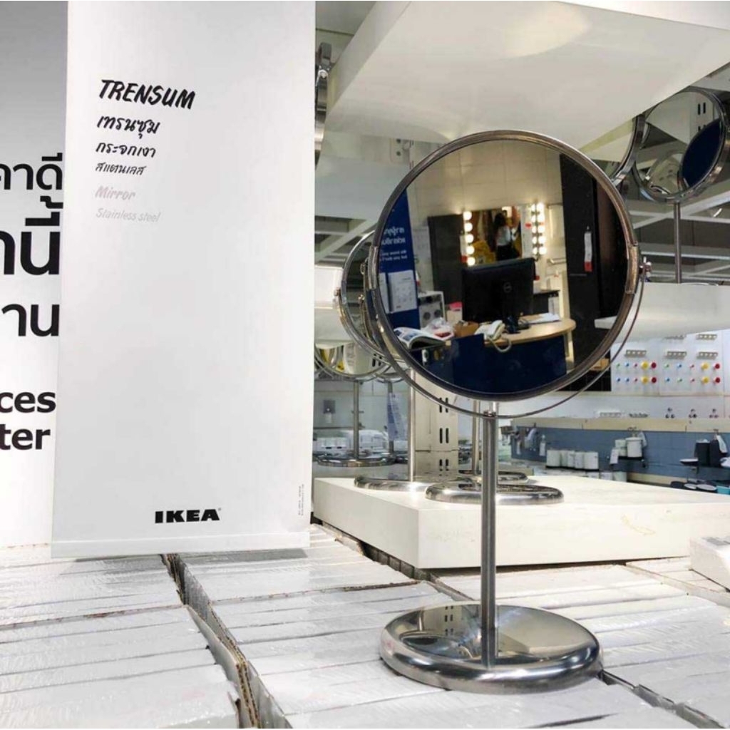 [ โปร มิ.ย ] กระจกเงา, สเตนเลส TRENSUM