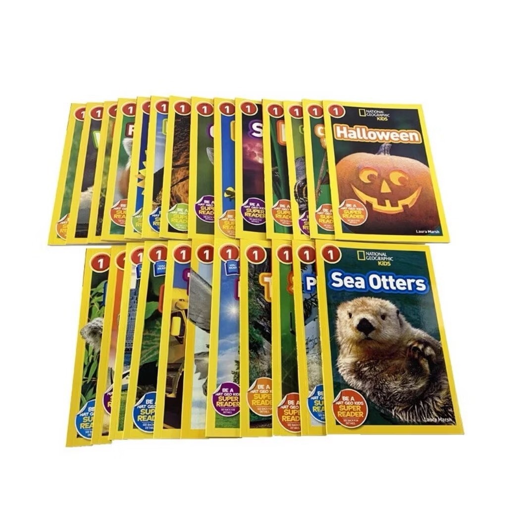 (พร้อมส่ง) National Geographic Kids Reader Level 1 46 เล่ม