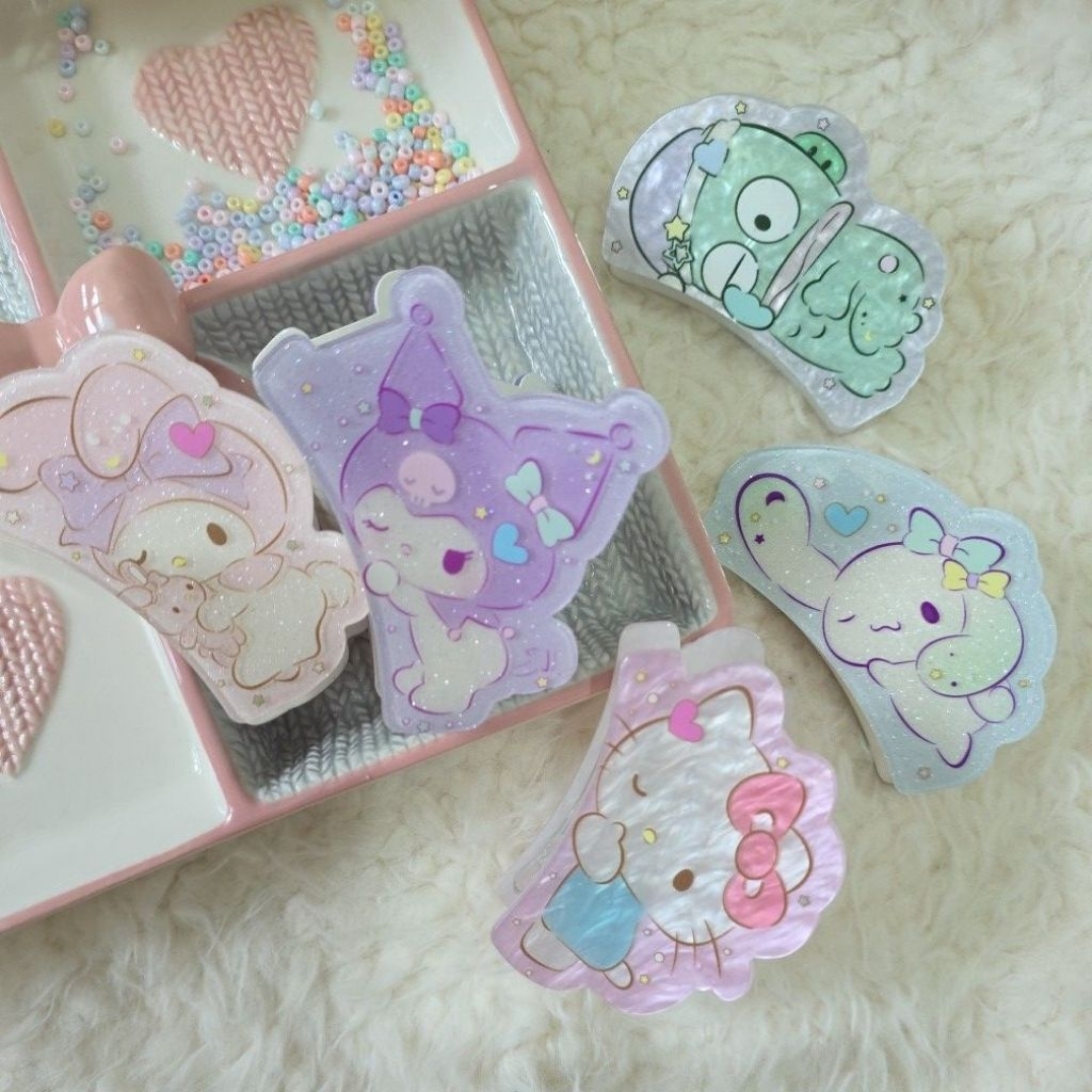พร้อมส่ง 💗Kawaii💗 กิ๊บหนีบผม กิ๊บงับๆผม งานน่ารัก ขนาด 2 นิ้ว