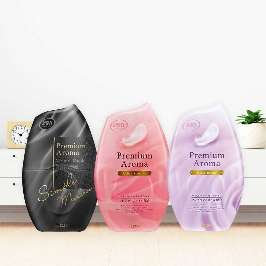 East ทุกกลิ่น Aroma premium air  🇯🇵400 ml. น้ำหอมปรับอากาศ
