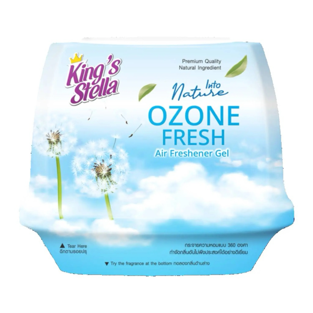 East Kingstella fresh ozone air gel 180 g. เจลน้ำหอมปรับอากาศ กลิ่นโอโซน