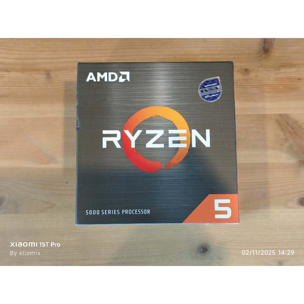 CPU (ซีพียู) AMD RYZEN 5 5600 3.5 GHz (SOCKET AM4) มือสอง ครบกล่อง ใช้งานปกติ