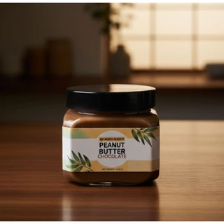 เนยถั่ว"คลีน"รสช็อกโกแลต(PEANUT BUTTER - Chocolate) 200 g.|ไม่มีน้ำตาลน้ำมันเกลือวัตถุกันเสีย