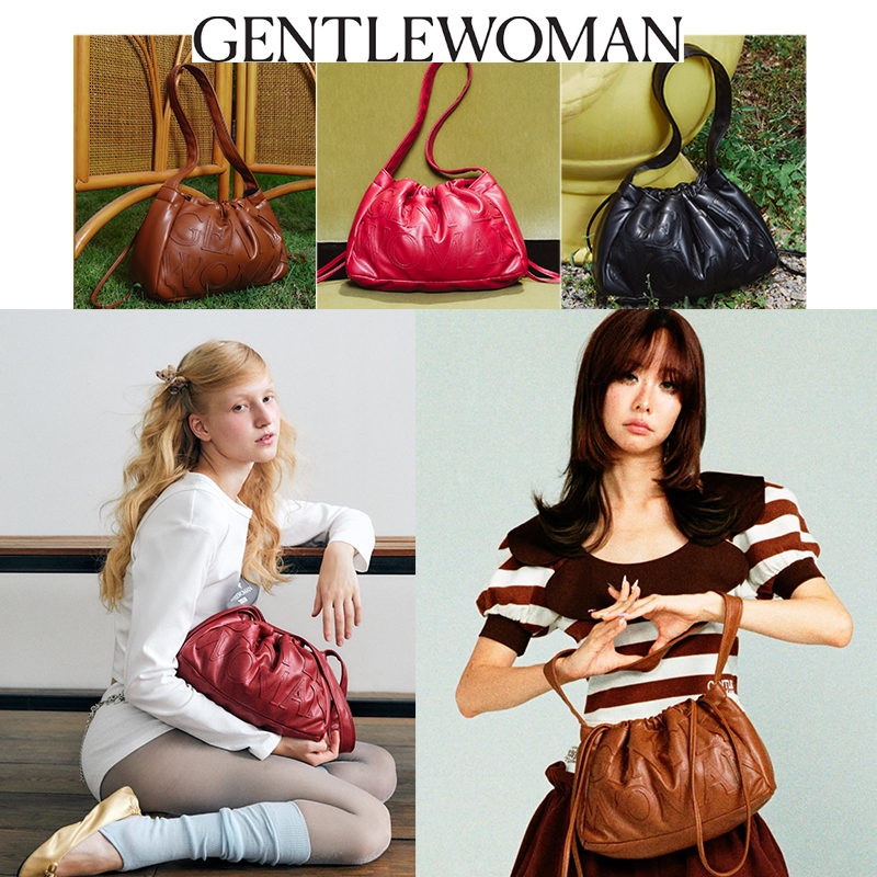 พร้อมส่ง Gentlewoman Soléa Dumpling Bag drawstring bag Crossbody กระเป๋าเกี๊ยว กระเป๋าผ้า กระเป๋า