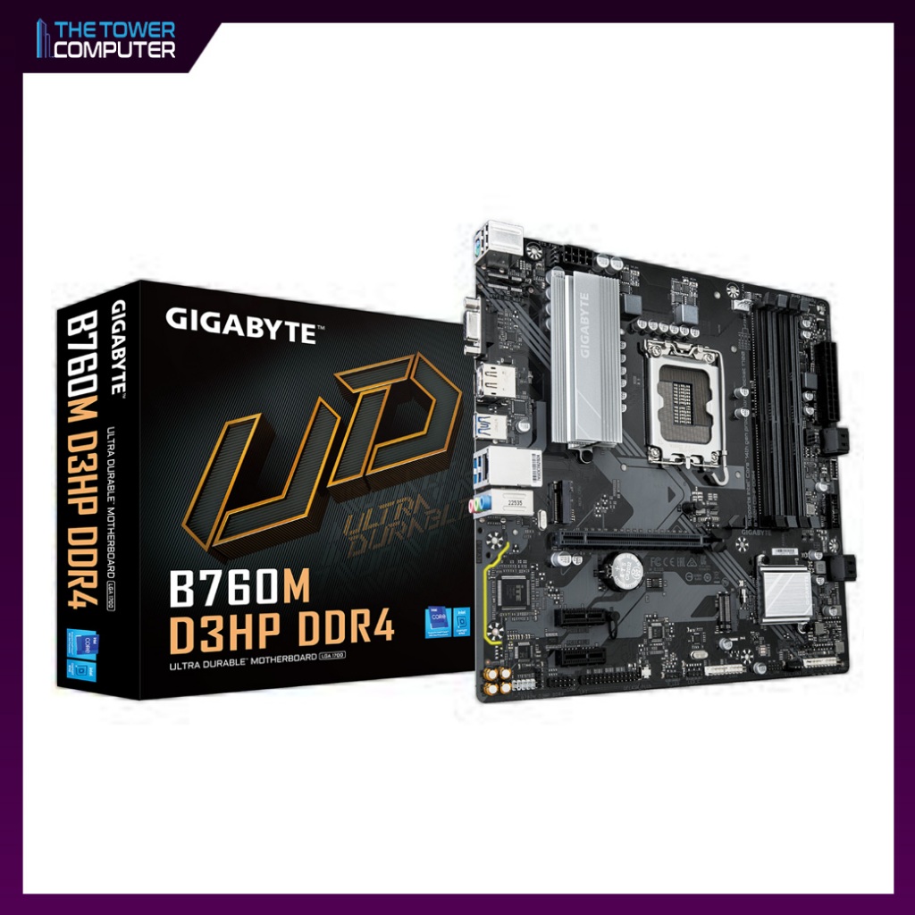 เมนบอร์ด GIGABYTE B760M D3HP DDR4